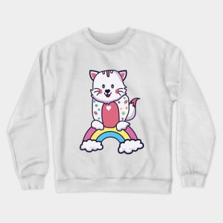 Cute Cat Crewneck Sweatshirt